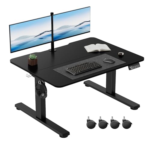ergomaker 昇降式テーブル PCスタンド 折り畳み式　送料無料！ Amazon | ERGOMAKER 電動式昇降デスク スタンディングデスク（幅