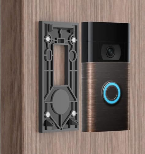 No-Drill Adhesive Doorbell Ount Copatible With Ring Video Doorbell
