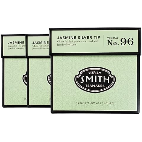 Smith Teamaker Jasmine Silver Tip Green Tea (3x15 Bag) Cover