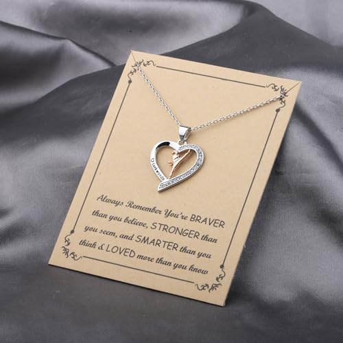 BNQL Taekwondo Necklace for Girls Women - Martial Arts Jewelry Gifts for Taekwondo Lovers3