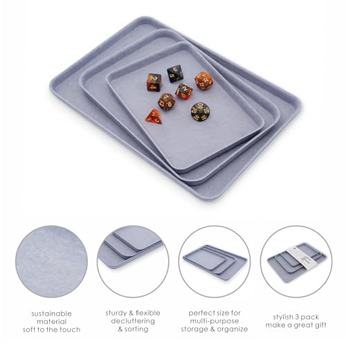 Multibandeja de fieltro antirrayaduras para proteger joyas y gafas caras 3
