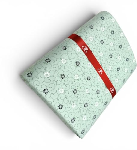 Image of JHABAK'S Unstitched Print Shirt Fabric for Men - Polycotton Material - 2.25Meter Shirt Piece Cloth