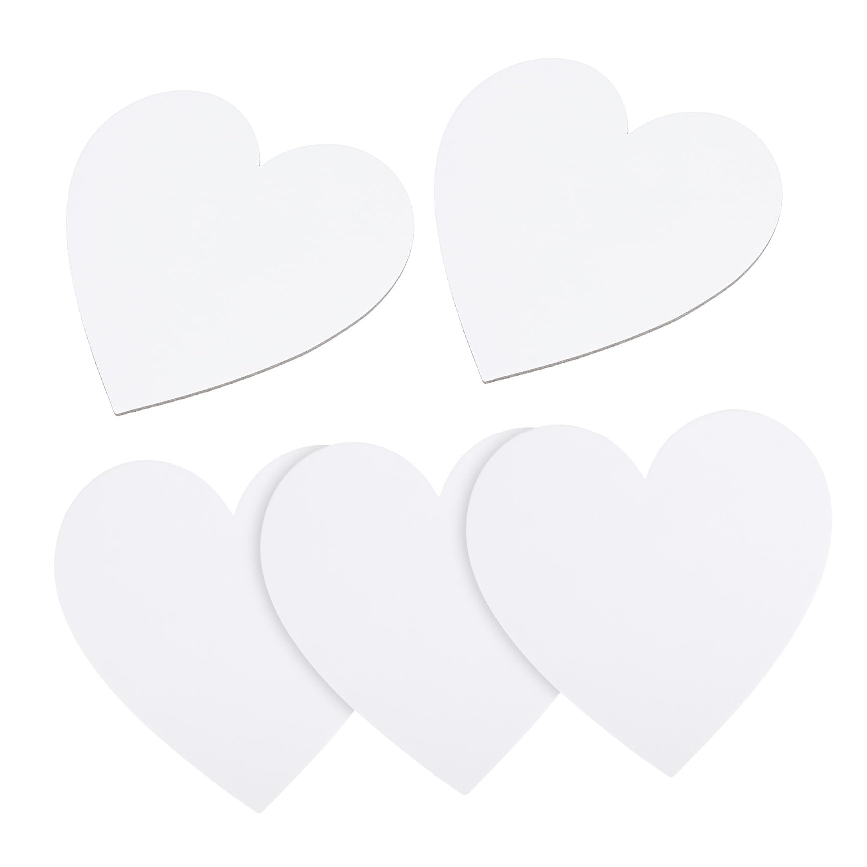 Paneles de pintura al óleo corazón algodón puro TOPBATHY lienzos rígidos portátiles para pintura