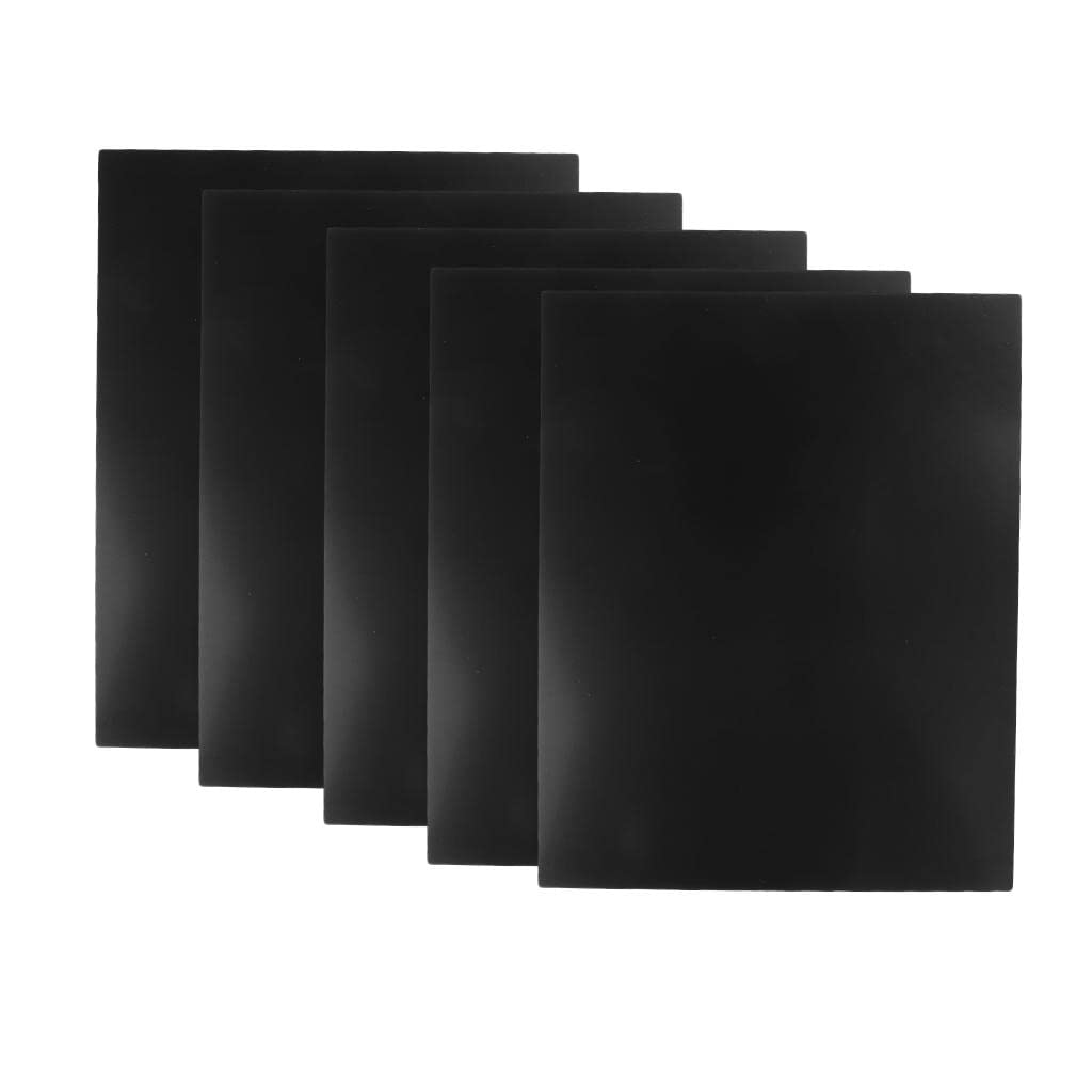 5Pc Abs Sheet Model Craft Plate for DIY Sand Table Scene 200X250X1Mm Black | 5 Pieces Abs Sheets-image-32