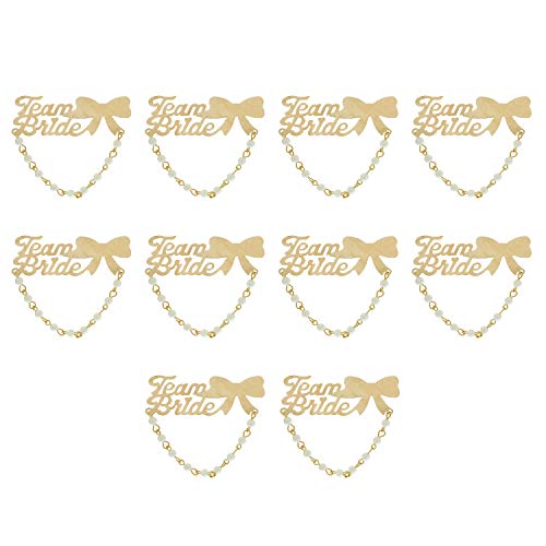 Image of Sanvatsar Team Bride Brooch /Brooch /Brooches Pin Pack for Men & Women Gold Color