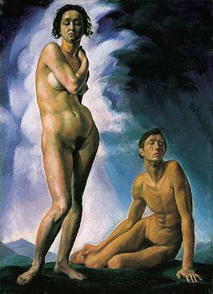 Peinture à l'huile Reproductions de Nudes 1921 Erzsébet Korb tableau nu de collection 20x24