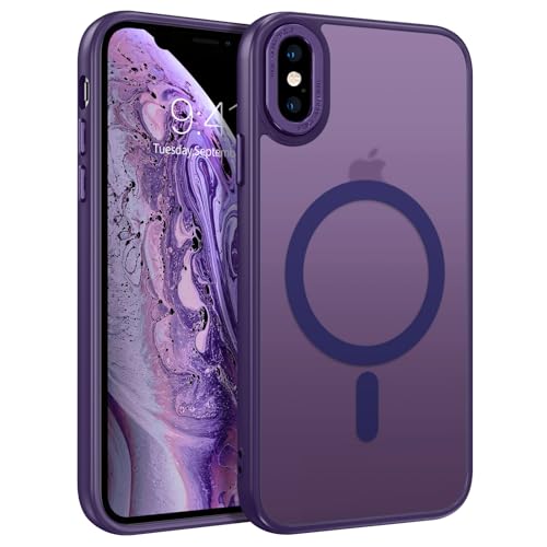 Coque iPhone Xs Max magnétique fine et transparente protection anti-choc