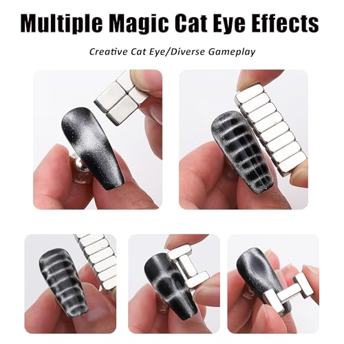Set de Imán para Uñas Ojo de Gato 70 piezas miniatura 4