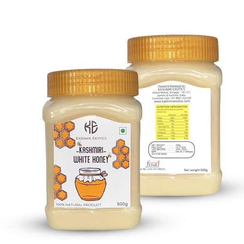 Pure Kashmiri White Honey 250gm miniatura 3