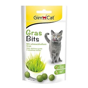GimCat Gras Bits Przysmaki dla Kotów 8 szt.