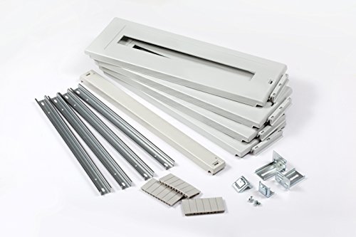 Kit Bouchons et Rails DIN isolants 120 modules IDE s120p200