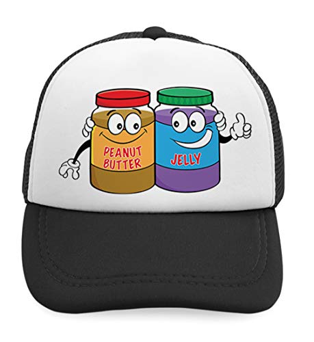 Custom Kids Trucker Hat Peanut Butter - Jelly Polyester Boys Caps & Girls