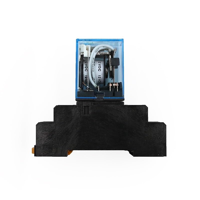 Mini-relais électromagnétique MY4NJ haute conductivité avec socle de fixation PYF14A - 3