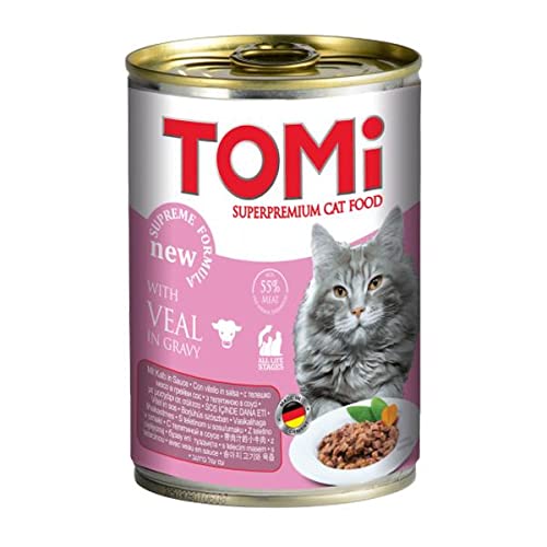 TOMi Dana Etli Kedi Konservesi 400gr