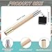 Quilax 2 in 1Pool Chalk Holder, Square Pool Cue Chalk Holder and Cue Tip Pricker, 2 in 1 Billiards Accessories, Portable, Lightweight, Made of Wood and ABS