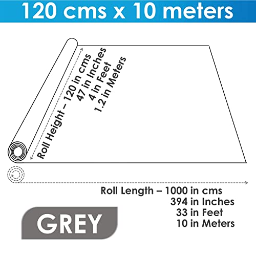 Image of Classic Mosquito Net 120 GSM Fiberglass Mosquito net for Windows roll | DIY Cut to Any Size, for Small & Big Windows. Highly Durable and Best in Class (120cms*10meter, Color: Grey)