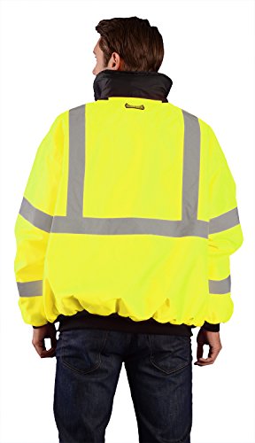 OccuNomix Bomber Jacket, Yes Insulated, Yellow, 3XL2