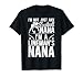 I'm A Football Lineman Nana Of A Football Lineman T-Shirt