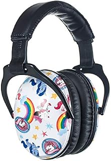 PROTEAR Kids Ear Defenders, Hearing Protection for Toddler Kids and Young Teens with Autism, Noise Reduction Safety Earmuffs Ideal for Fireworks, Concerts, Cinema(Unicorn)
