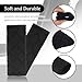 VKQTS 2PCS Car Door Handle Cover,Soft Interior Car Door Handle Scratch Protector with Magic Stick,Universal Cars Grab Handles Cover Cars Interior Accessories for Trucks SUVs