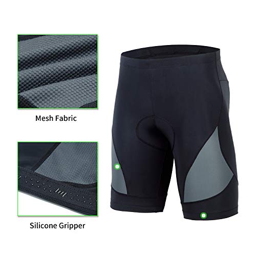 Image of beroy Men's Comfortable Bicycle Cycling Pants, 3D Padded Bike Shorts