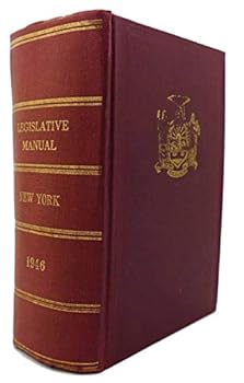 Hardcover Manual for the Use of the Legislature of the State of New York 1946 Book