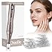 QUELLE Dermapen Profesional Kit Completo - Eléctrico Microneedling Pen con Pantalla LED, 6 Niveles de Velocidad y 16 Cartuchos de Repuesto para Dermapen Facial y Cuidado de la Piel