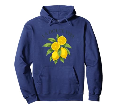Camiseta La Dolce Vita Lemon Italian Summer Vibes Sudadera con Capucha
