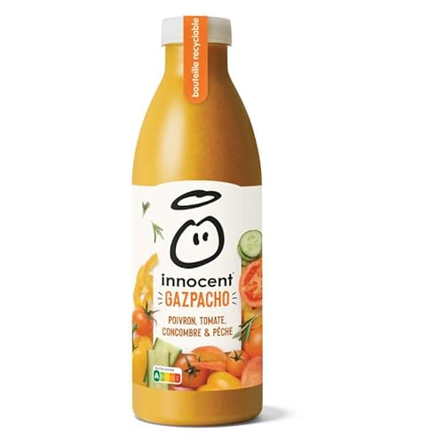 Innocent Gazpacho tomate concombre pêche et romari