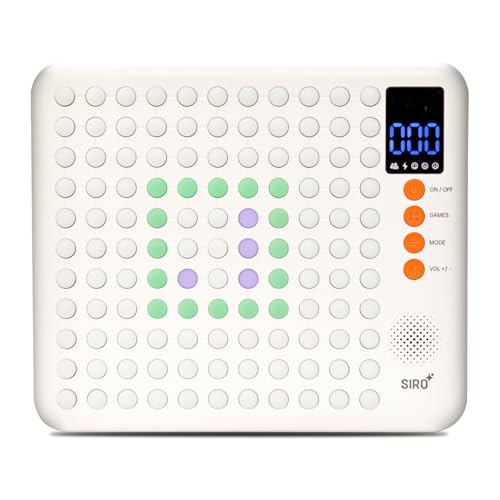 SIRO Smart Play Board | 10 in-Built AI-Powered Screen Free Games for Kids & Family | Lightweight & Portable |Develops Decision Making, Strategic Thinking & Problem-Solving Skills |Rechargeable Battery
