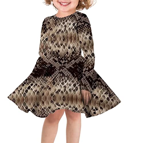 Cumagical Girls Dresses Party Wedding Holiday Long Sleeve Kids Designer Clothes Outfits3