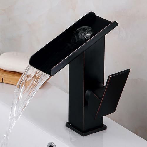 Robinet cascade retro ouvert pour éliminer les éclaboussures de vasque