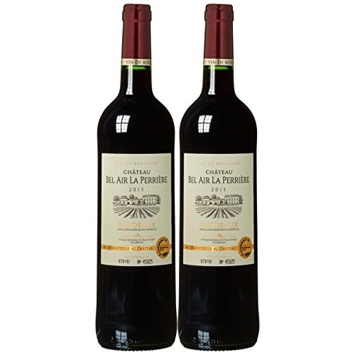 Weinset Chateau Bel Air la Perriere Bordeaux trocken (2 x 0.75 l)