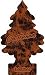 LITTLE TREES Car Air Freshener | Hanging Paper Tree for Home or Car | Leather | 12 Pack
