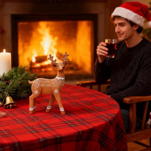 Figurines de cerf de Noël : le cadeau idéal pour embellir la maison