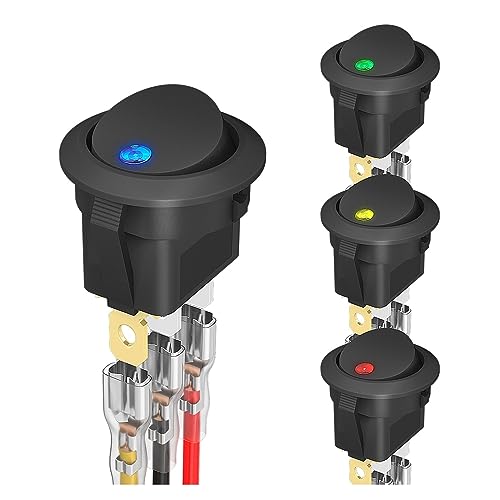 Interrupteur à bascule résistant aux vibrations pour sécuriser vos équipements électriques 12V