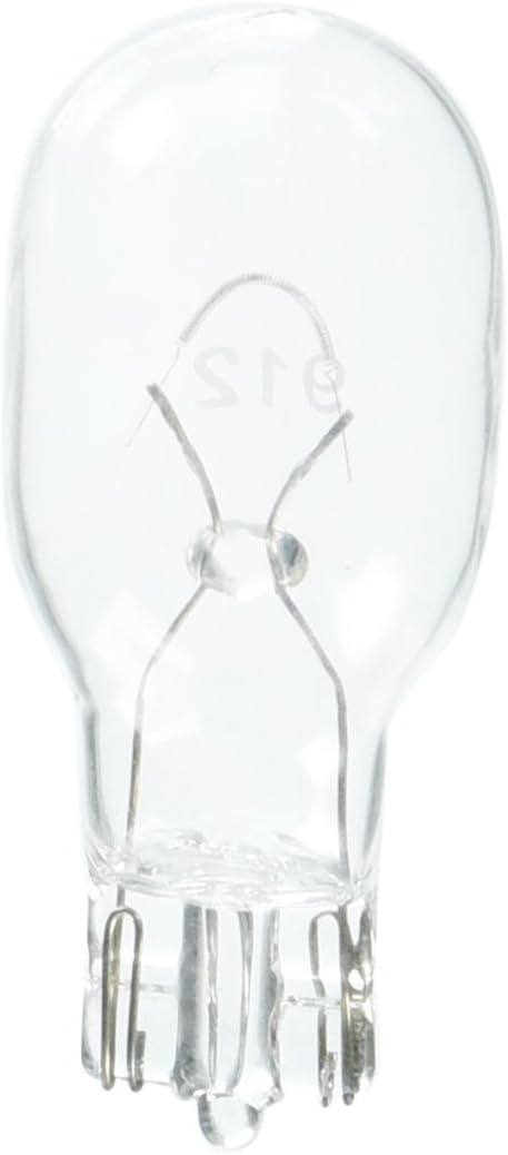 Eiko 912 T-5 Wedge Base Halogen Bulb, 12.8V/1 Amp