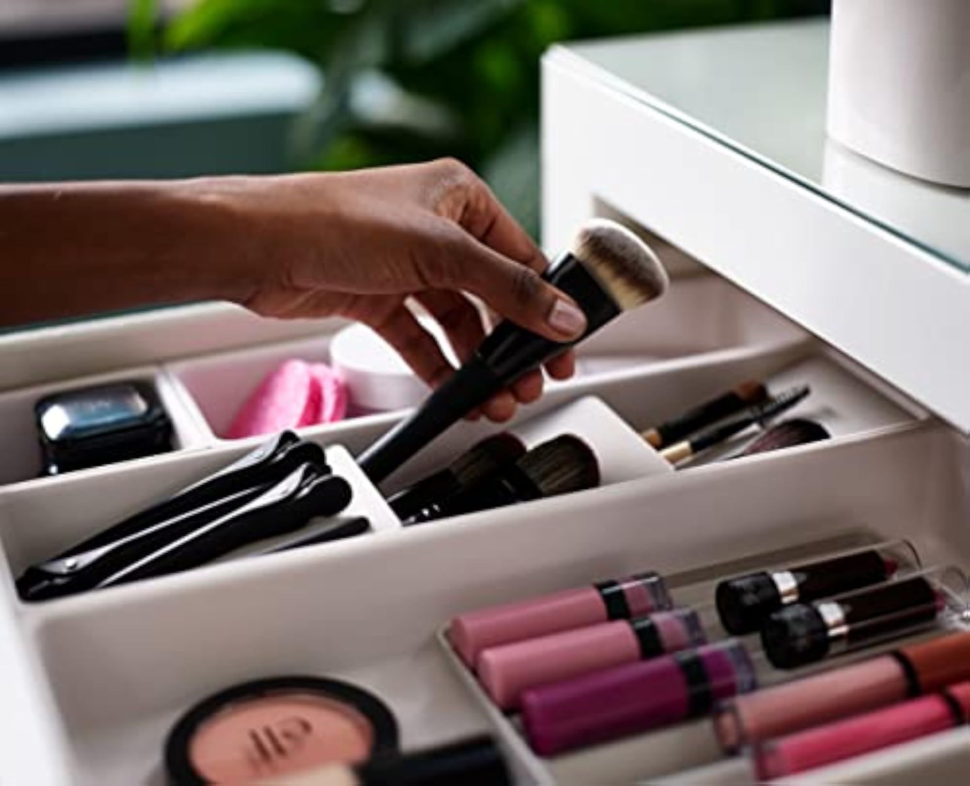 Viva Modular Makeup Beauty Drawer Organiser Set, 12-piece