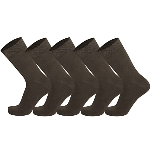 Image of Mysocks Unisex Extra Fine Combed Cotton Crew Socks |5 Pairs Set | Seamless Toe | Make Your Steps Enjoyable
