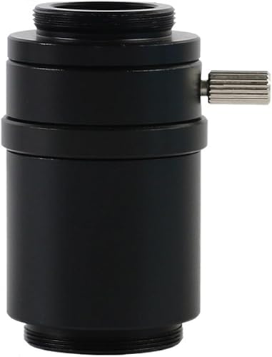 Kit de accesorios para microscopio Cámara de preparación de diapositivas Adaptador de microscopio 11CTV 1.102 in1.496 in a cámara de montaje en C