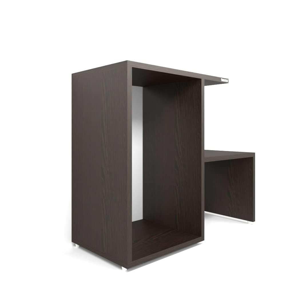 ESTANTERIA Coffee Table for Living Room Wooden Engineering Wood Center Tea Table Strong & Durable Space Saving Furniture with Storage for Bedroom Modern Design Furniture Home Decor (Defaite) 3