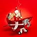 Produktbild SIKORA Holz Räuchermännchen im Doppeldecker Flugzeug Räucherfigur Deko Weihnachtsfigur - RM-A01-FLIEGER