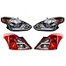 TRQ Lighting Kit NI2502230 NI2503230 NI2800194 NI2801194 Compatible with 2015-2019 Nissan Versa