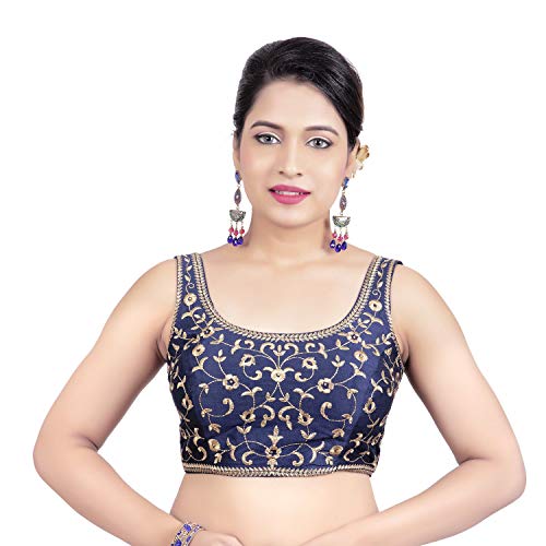 Image of Biyu Being With You Women's Art Silk Saree Blouse