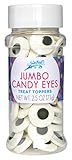 Jumbo Candy Eye Toppers - Edible Baking Decorations - Funny Googly Eyes for Cupcakes, Cakes,...