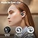 TRANSFORMERS Wireless Earbuds Bluetooth 5.4 Open Ear Earbuds Over The Ear Earphones with Ear Hooks,60H Playtime,IPX5 Waterproof,Dual Mic Clear Call,for Running Workout,TF-T07 Sliver-Optimus Prime