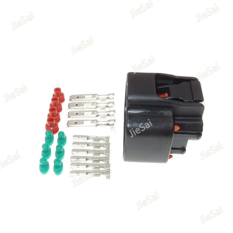 Wiring Connecting Terminals - 10 Pin 7223-6508-30 Waterproof Automotive Connectors Sealed Plug Female for Auto Car Truck - (Package: 5 Pcs)