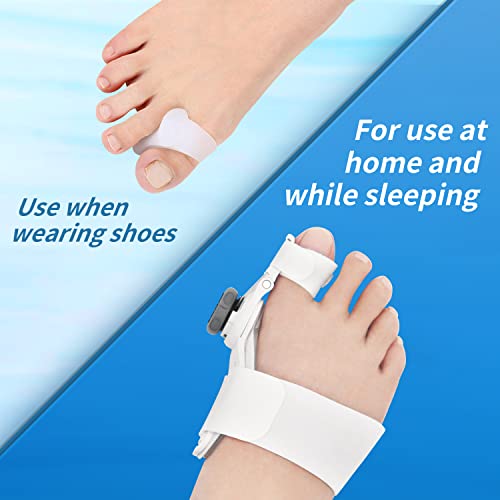 Loeflivg Adjustable Bunion Splint，Toe Straightener For Bunion And Big Toe Pain Relief,Bunion Corrector For Women & Men(1-Pcs) #TOP5
