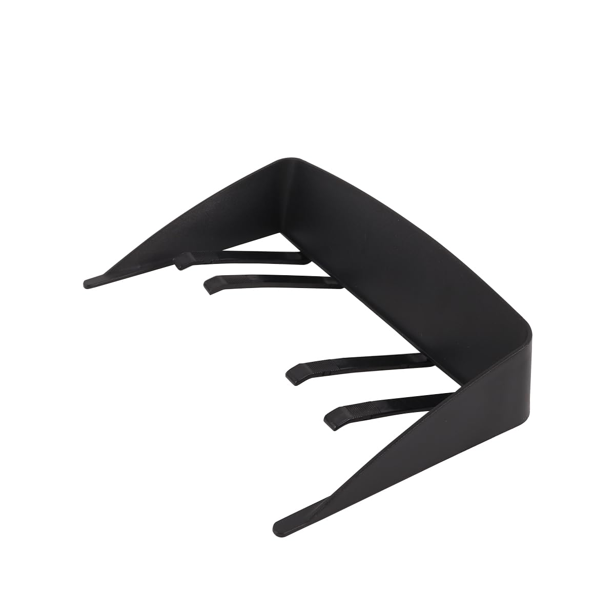 Ludom Visera de parasol deslumbrante para navegación por satélite de 7 pulgadas, color negro, material plástico