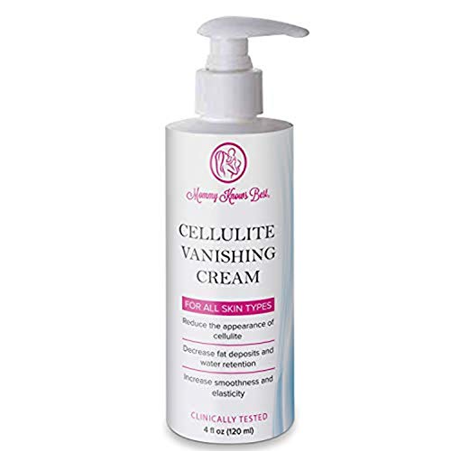 Mommy Knows Best Anti Cellulite Cream - Skin Tightening Cream for Body and Stomach - 4 fl oz (4 Ounce)